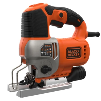 Black & Decker BLACK+DECKER Decoupeerzaag BES610KAS-QS Incl 5 Zaagbladen 2 Black & Decker BLACK+DECKER Decoupeerzaag BES610KAS-QS Incl 5 Zaagbladen - Afbeelding 2