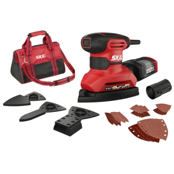 SKIL Multischuurmachine 7261DA 160W + 3 Schuurhulpstukken 1 SKIL Multischuurmachine 7261DA 160W + 3 Schuurhulpstukken