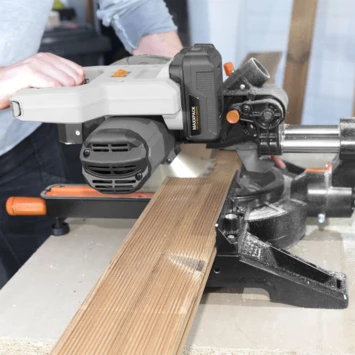 Batavia 18V Accu Radiaal Afkortzaag Maxxpack (zonder Accu) 5 Batavia 18V Accu Radiaal Afkortzaag Maxxpack (zonder Accu) - Afbeelding 5