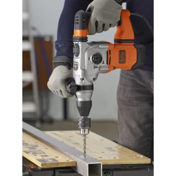 Black & Decker BLACK+DECKER Boorhamer BEHS03K-QS 1250 Watt Pneumatisch 10 Black & Decker BLACK+DECKER Boorhamer BEHS03K-QS 1250 Watt Pneumatisch - Afbeelding 10