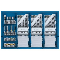 Bosch Professional Accuschroefmachine GSR 18V-21, 2x 1,5Ah Accu & 63 Accessoires In Special AC Case -Gamma Winkel 123 1609