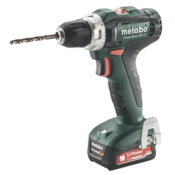 Metabo Accuboormachine PowerMaxx BS12 Incl. Koffer 1 Metabo Accuboormachine PowerMaxx BS12 Incl. Koffer