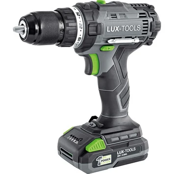 LUX 20V Accuboormachine + 2,0Ah Accu + Lader 2 LUX 20V Accuboormachine + 2,0Ah Accu + Lader - Afbeelding 2