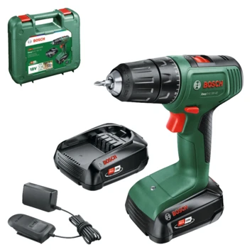 Bosch 18V Accuboormachine Easydrill (Incl. 2 Accu's 1.5Ah + Lader) 1 Bosch 18V Accuboormachine Easydrill (Incl. 2 Accu's 1.5Ah + Lader)