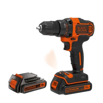 Black & Decker BLACK+DECKER Accu Boormachine BDCDD186B-QW 2 Black & Decker BLACK+DECKER Accu Boormachine BDCDD186B-QW - Afbeelding 2