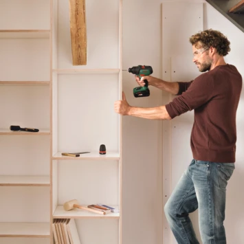 Bosch 18V Accuboormachine Brushless AdvancedDrill (Incl. 2 Accu's 2.5Ah + Lader) 3 Bosch 18V Accuboormachine Brushless AdvancedDrill (Incl. 2 Accu's 2.5Ah + Lader) - Afbeelding 3