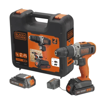 Black & Decker BLACK+DECKER Accu Klopboormachine BCD003C2K-QW 1 Black & Decker BLACK+DECKER Accu Klopboormachine BCD003C2K-QW
