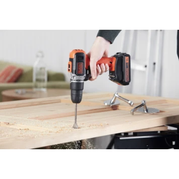 Black & Decker BLACK+DECKER Accu Klopboormachine BCD003C2K-QW 5 Black & Decker BLACK+DECKER Accu Klopboormachine BCD003C2K-QW - Afbeelding 5