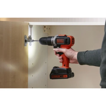 Black & Decker BLACK+DECKER Accu Klopboormachine BCD003C2K-QW 6 Black & Decker BLACK+DECKER Accu Klopboormachine BCD003C2K-QW - Afbeelding 6