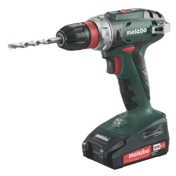Metabo 18V Accuboormachine BS18 Quick Incl. 2 Accu's 2.0Ah + Lader En 73-delige Accessoire-set In Koffer 2 Metabo 18V Accuboormachine BS18 Quick Incl. 2 Accu's 2.0Ah + Lader En 73-delige Accessoire-set In Koffer - Afbeelding 2
