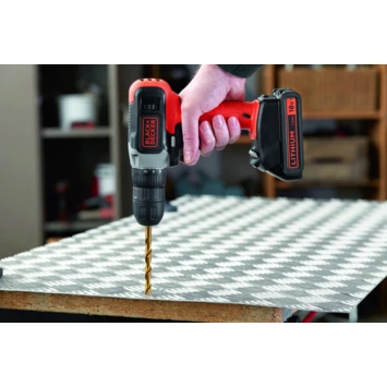 Black & Decker BLACK+DECKER Accuboormachine BCD001C2AFC-QW + 72-delige Accessoireset 10 Black & Decker BLACK+DECKER Accuboormachine BCD001C2AFC-QW + 72-delige Accessoireset - Afbeelding 10