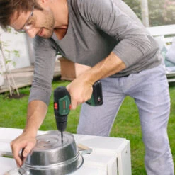 Bosch 18V Accuboormachine UniversalDrill Systeembox Met 241 Accessoires (incl. 2 Accu's 1.5Ah + Lader) -Gamma Winkel 123 2283