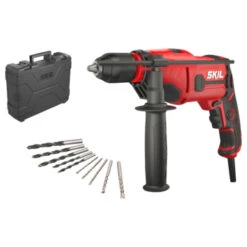 SKIL Klopboormachine Met Metalen Boorkop 6725GA 710W + 10 Boren