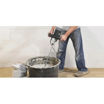 SKIL Beton- & Verfmenger (mixer) Voor O.a. Verf, Lijm, Pleister En Mortel 1016AA Incl. Universele Mengstaaf 2 SKIL Beton- & Verfmenger (mixer) Voor O.a. Verf, Lijm, Pleister En Mortel 1016AA Incl. Universele Mengstaaf - Afbeelding 2