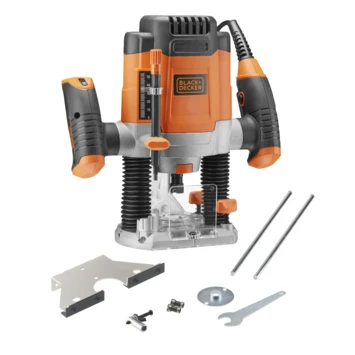 Black & Decker BLACK+DECKER Bovenfrees KW1200E-QS 1 Black & Decker BLACK+DECKER Bovenfrees KW1200E-QS