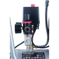 Hyundai Stille Compressor 30L 8 Bar -Gamma Winkel 123 2787