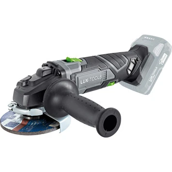 LUX 20V Accu Haakse Slijper 115mm (zonder Accu) 1 LUX 20V Accu Haakse Slijper 115mm (zonder Accu)