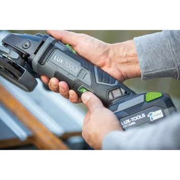 LUX 20V Accu Haakse Slijper 115mm (zonder Accu) 6 LUX 20V Accu Haakse Slijper 115mm (zonder Accu) - Afbeelding 6