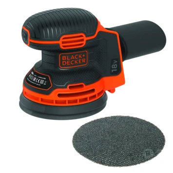 Black & Decker BLACK+DECKER Excenterschuurmachine BDCROS18N-XJ 18 Volt (zonder Accu) 1 Black & Decker BLACK+DECKER Excenterschuurmachine BDCROS18N-XJ 18 Volt (zonder Accu)