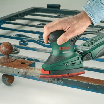 Bosch Multischuurmachine PSM 160 A Incl 25 Schuurvellen 4 Bosch Multischuurmachine PSM 160 A Incl 25 Schuurvellen - Afbeelding 4