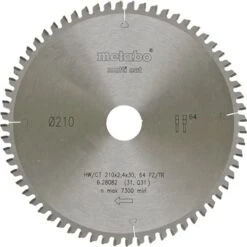Metabo Multi Cut Cirkelzaagblad Hw/ct 210x30, 64 Fz/tr