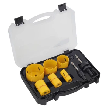 GAMMA Gatzaag Set 9dlg Bimetaal 1 GAMMA Gatzaag Set 9dlg Bimetaal