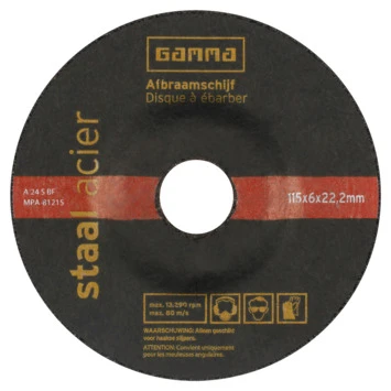 GAMMA Doorslijpschijf 115mm Steen / Staal 10-dlg 4 GAMMA Doorslijpschijf 115mm Steen / Staal 10-dlg - Afbeelding 4