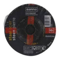 GAMMA Doorslijpschijf 115mm Steen / Staal 10-dlg 9 GAMMA Doorslijpschijf 115mm Steen / Staal 10-dlg -Gamma Winkel 123 3804