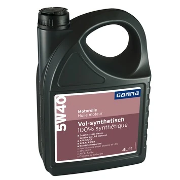 GAMMA Motorolie 5W40 Synthetisch 4 Liter 1 GAMMA Motorolie 5W40 Synthetisch 4 Liter