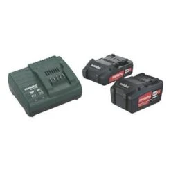 Metabo Basisset 2.0Ah + 4.0Ah 18V Accu's En Lader