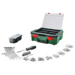 Bosch Klopboormachine UniversalImpact 700 SystemBox, Inclusief 182 Delige Accessoireset 6 Bosch Klopboormachine UniversalImpact 700 SystemBox, Inclusief 182 Delige Accessoireset -Gamma Winkel 123 412