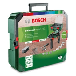 Bosch Klopboormachine UniversalImpact 700 SystemBox, Inclusief 182 Delige Accessoireset 7 Bosch Klopboormachine UniversalImpact 700 SystemBox, Inclusief 182 Delige Accessoireset -Gamma Winkel 123 413
