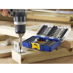 Irwin Schroefbitset Mixed 40-delig. Inclusief Schroefbithouder. In Tough Case. -Gamma Winkel 123 4385