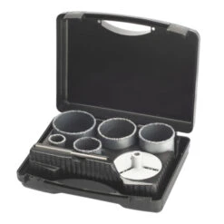 Irwin TCT Gatzagenset Voor Steen 5-delig Ø33/53/68/73/83mm. Inclusief Booradapter.
