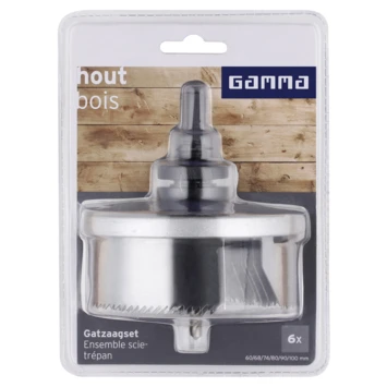 GAMMA Gatzaagset 6dlg Hout(60/68/74/80/90/100) 1 GAMMA Gatzaagset 6dlg Hout(60/68/74/80/90/100)