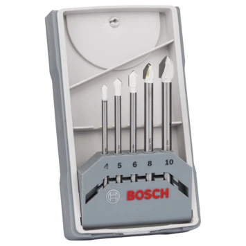Bosch Prof 5D Tegel/glasboor Set Cyl-9 Ceramisch 1 Bosch Prof 5D Tegel/glasboor Set Cyl-9 Ceramisch