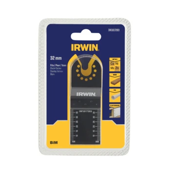 Irwin Invalzaagblad 32 X 40 Mm Bi-metaal Voor Hout En Metaal. Geschikt Voor B+D Multitool MT300KA. 2 Irwin Invalzaagblad 32 X 40 Mm Bi-metaal Voor Hout En Metaal. Geschikt Voor B+D Multitool MT300KA. - Afbeelding 2