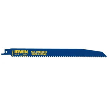 Irwin Reciprozaagblad Hout Spijkers 225mm 5st 2 Irwin Reciprozaagblad Hout Spijkers 225mm 5st - Afbeelding 2