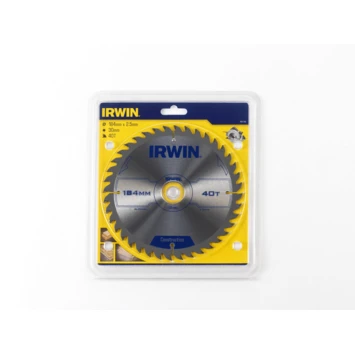 Irwin Cirkelzaagblad Ø184 Mm. Inclusief Reduceerringen Waardoor Geschikt Voor Asgat 16, 20 En 30 Mm, Vertanding 40T 3 Irwin Cirkelzaagblad Ø184 Mm. Inclusief Reduceerringen Waardoor Geschikt Voor Asgat 16, 20 En 30 Mm, Vertanding 40T - Afbeelding 3