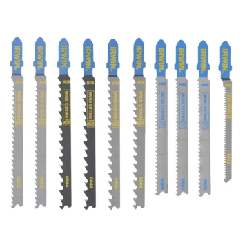 Irwin Pro Decoupeerzaagbladenset Mixed Met T-aansluiting, Voor Hout En Metaal, 10-delig 1 Irwin Pro Decoupeerzaagbladenset Mixed Met T-aansluiting, Voor Hout En Metaal, 10-delig