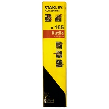Stanley Laselektroden Rutile 3.25x350mm 165 Stuks 1 Stanley Laselektroden Rutile 3.25x350mm 165 Stuks