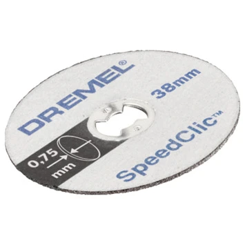 Dremel EZ SpeedClic Dunne Snijschijven 5-pack SC409 2 Dremel EZ SpeedClic Dunne Snijschijven 5-pack SC409 - Afbeelding 2