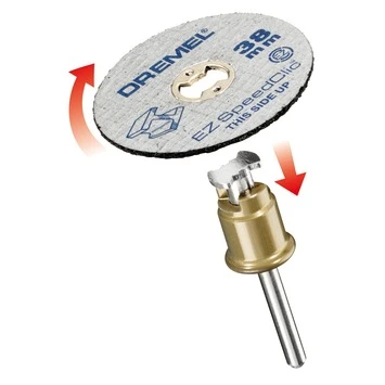 Dremel SpeedClic Snijschijf Voor Metaal 38 Mm 5 Stuks 2 Dremel SpeedClic Snijschijf Voor Metaal 38 Mm 5 Stuks - Afbeelding 2