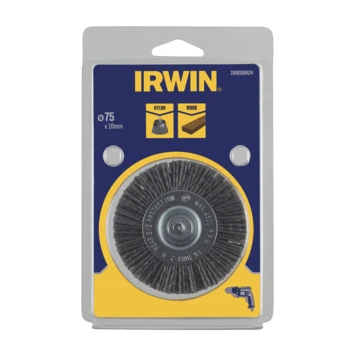 Irwin Nylon Borstel Ø75 Mm Voor (accu)boormachine. Voor Hout. Fijn. 2 Irwin Nylon Borstel Ø75 Mm Voor (accu)boormachine. Voor Hout. Fijn. - Afbeelding 2
