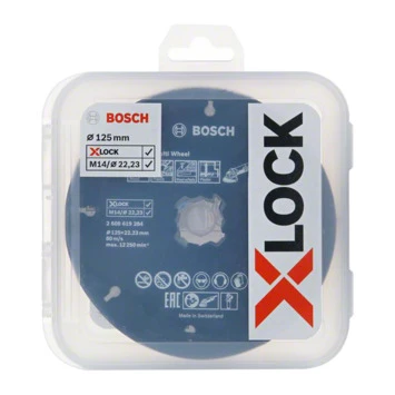 Bosch X-lock 5-delige Slijpschijven Set 125mm 2 Bosch X-lock 5-delige Slijpschijven Set 125mm - Afbeelding 2