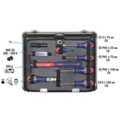 KWB Gereedschapskoffer 99-delig -Gamma Winkel 123 5530