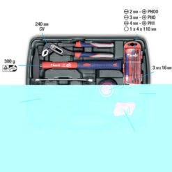 KWB Gereedschapskoffer 65-delig 5 KWB Gereedschapskoffer 65-delig -Gamma Winkel 123 6290