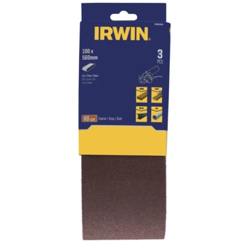 Irwin Schuurband 100 X 560 Mm K60 Voor AEG, 3 Stuks 2 Irwin Schuurband 100 X 560 Mm K60 Voor AEG, 3 Stuks - Afbeelding 2