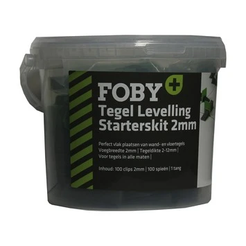 Foby+ :Levelling System Starterskit 2mm 1 Foby+ :Levelling System Starterskit 2mm