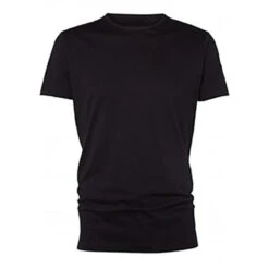 T-shirt R-neck Zwart Maat L 2 Stuks